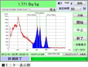 モニター表示例